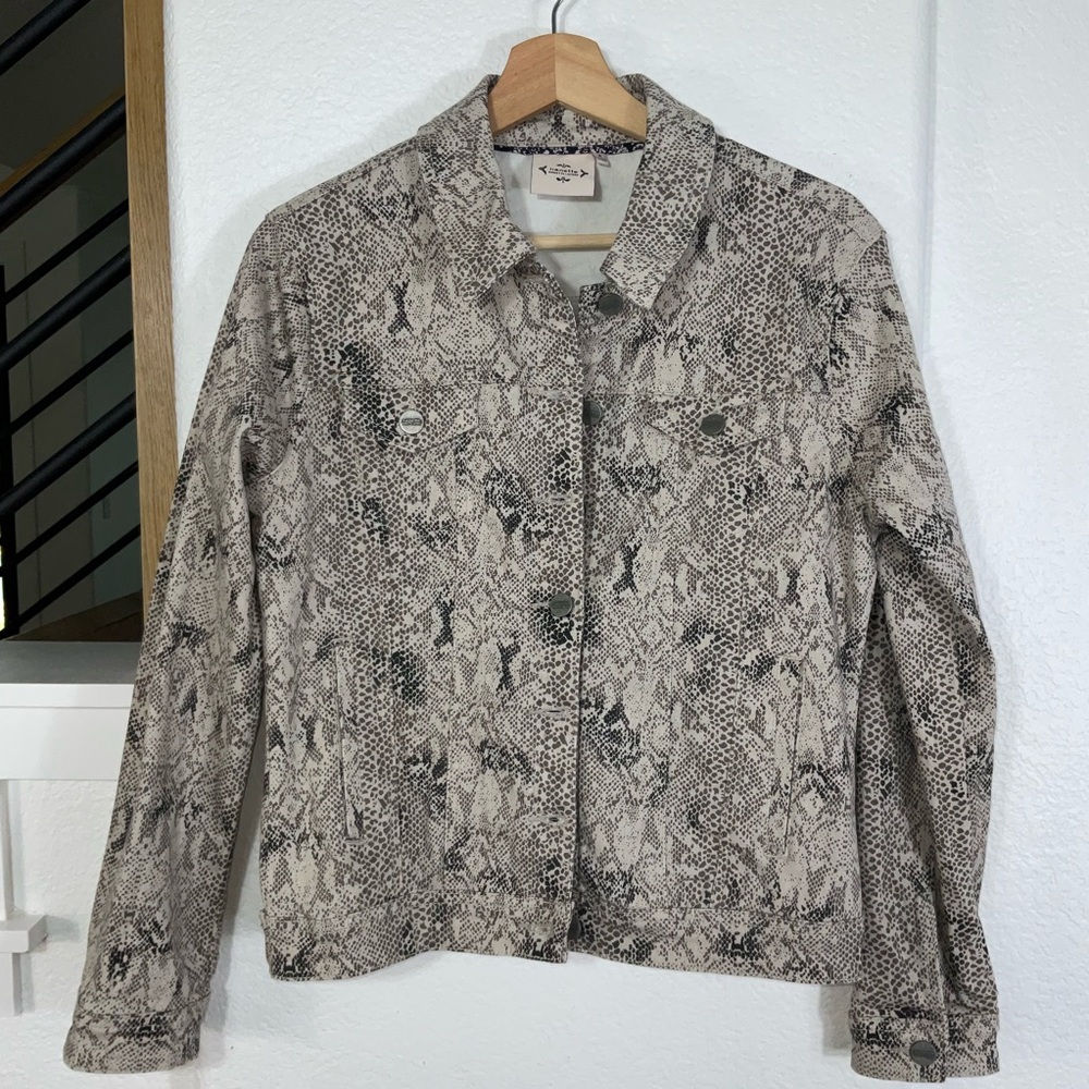 Nanette Lepore Python Print Jacket - image 2